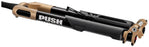 PUSH Industries Nine One V2 Inverted Coil Suspension Fork - 29", 160 mm, 15 x 110mm, 44mm Offset, 50 lb. Spring, Graphite Black