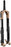 PUSH Industries Nine One V2 Inverted Coil Suspension Fork - 29", 160 mm, 15 x 110mm, 44mm Offset, 50 lb. Spring, Graphite Black