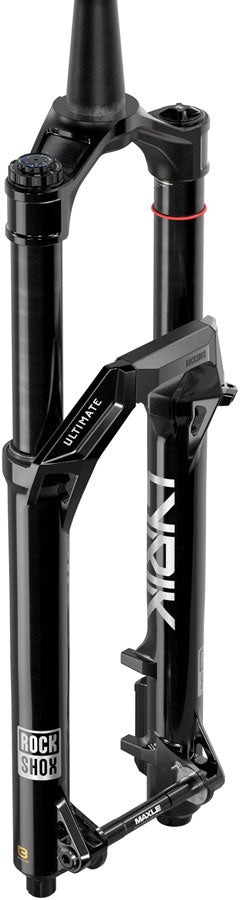 RockShox Lyrik Ultimate Charger 3.2 RC2 Suspension Fork - 29", 140mm, 15x110mm, 44mm Offset, Linear XL Air Spring, Gloss Black, E1