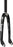 BOX One XL Carbon 20" Fork, (10mm) 1-1/8", Black