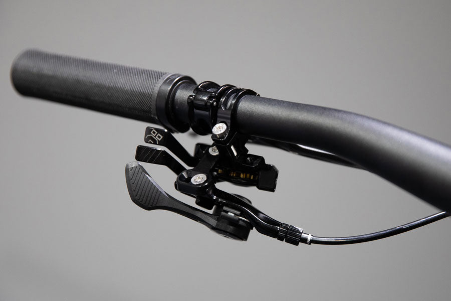 Ohlins Suspension Fork and Rear Shock Remote Lever - For RXC34 Forks and TXC Shocks, 3-position, Matchmaker Compatible, Black