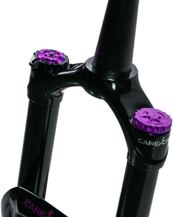 Cane Creek Helm MKII Air 29 Suspension Fork - 29", 160 mm, 15 x 110 mm, 44 mm Offset, Gloss Black/Purple