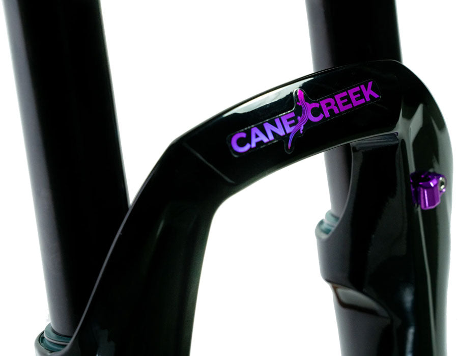 Cane Creek Helm MKII Air 29 Suspension Fork - 29", 160 mm, 15 x 110 mm, 44 mm Offset, Gloss Black/Purple