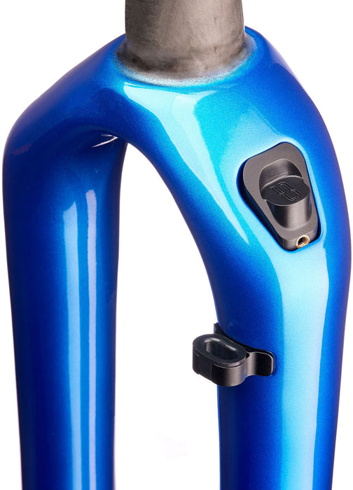 Cane Creek Invert CS 30th Anniversary Gravel Suspension Fork - 700c, 40 mm, 12 x 100 mm, 45 mm Offset, Climb Switch, Blue