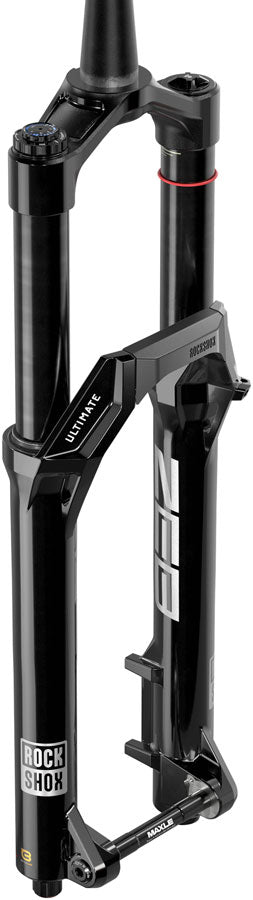 RockShox ZEB Ultimate Charger 3.2 RC2 Suspension Fork - 29", 150mm, 15x110mm, 44mm Offset, Linear XL Air Spring, Gloss Black, B1