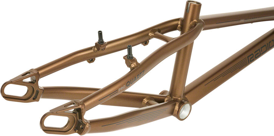 Radio Quartz BMX Race Frame - Pro, 20.5" TT, Metallic Copper