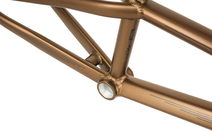 Radio Quartz BMX Race Frame - Pro, 20.5" TT, Metallic Copper