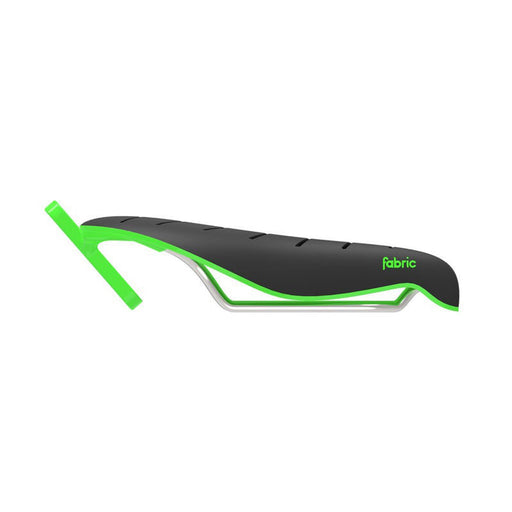 Fabric Tri Flat Elite Saddle Black/Green FP3076U13OS