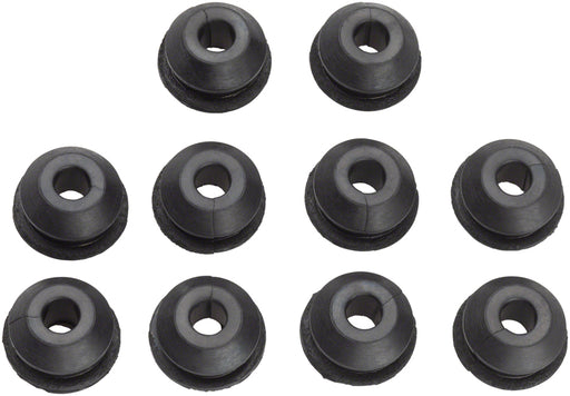 Jagwire Frame Plug Refill Bag - Fits 3.0mm Shimano Di2 with Straight Entry and 8.0mm Round Frame Port, Bag/10 Plugs