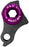Wheels Manufacturing Universal Derailleur Hanger - 404-7, For Frames designed to accept SRAM UDH, Black/Purple