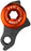 Wheels Manufacturing Universal Derailleur Hanger - 487-3, For Trek ABP MTB Frames designed to accept SRAM UDH, Black/Orange