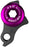 Wheels Manufacturing Universal Derailleur Hanger - 487-7, For Trek ABP MTB Frames designed to accept SRAM UDH, Black/Purple