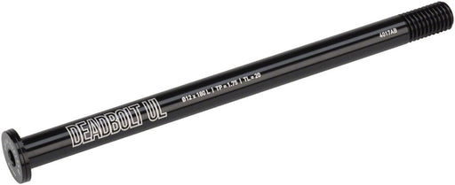 Salsa Deadbolt Ultralight Thru-Axle, Rear, 12mm Axle Diameter, 180mm Length, 1.75 Thread Pitch, 20mm Thread Length