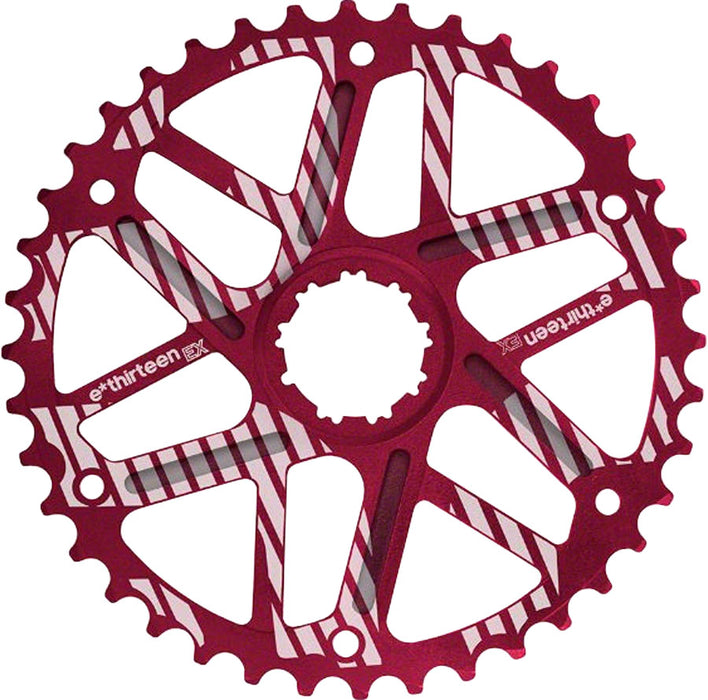 E*thirteen Extended Range Cog SRAM, 42t - Red
