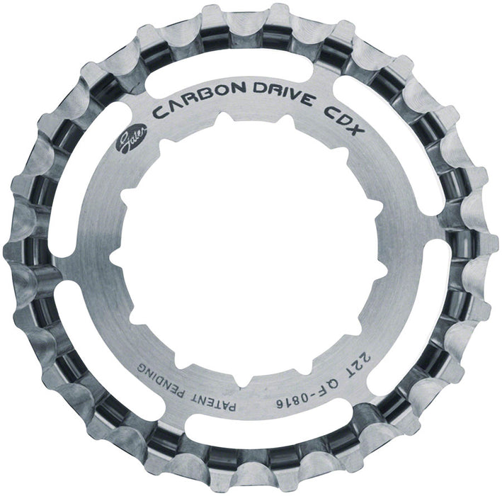 Gates Carbon Drive Belt Drive CDX:EXP Rear Cog, Rohloff Splined- 22t