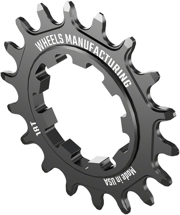 Wheels Mfg SOLO-XD Singlespeed Cog, 18t, Black
