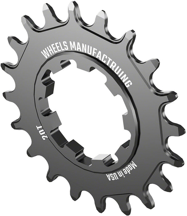 Wheels Mfg SOLO-XD Singlespeed Cog, 20t, Black