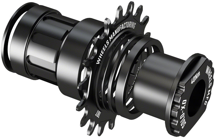 Wheels Mfg SOLO-XD Singlespeed Conversion Kit, Black