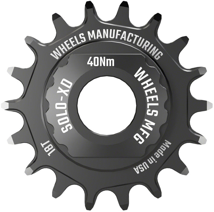 Wheels Mfg SOLO-XD Singlespeed Conversion Kit, Black