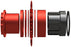 Wheels Mfg SOLO-XD Singlespeed Conversion Kit, Red