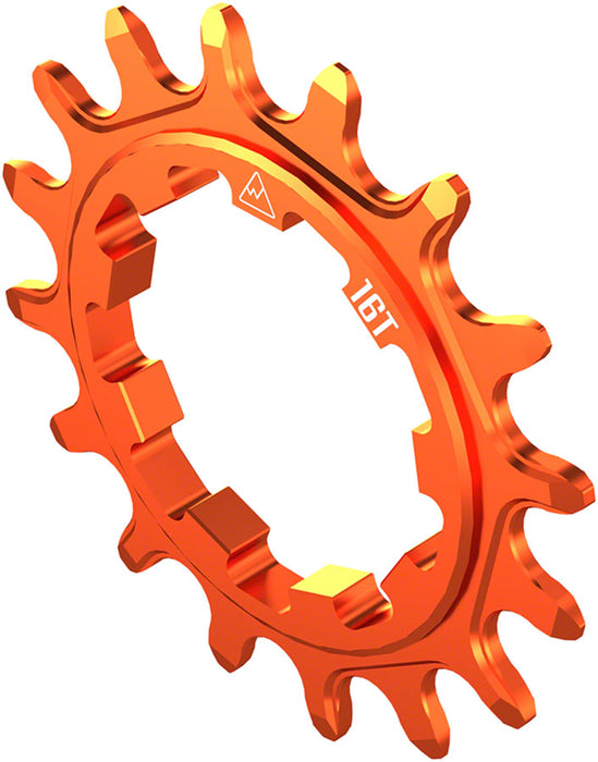 Wheels Mfg SOLO-XD Singlespeed Cog, 16t, Orange