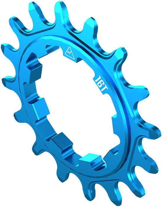 Wheels Manufacturing SOLO-SPEED Cog - 16t, Fits SOLO-SPLINE and SOLO-XD kits, Teal