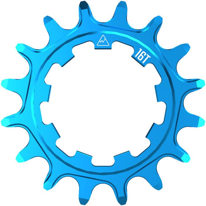 Wheels Manufacturing SOLO-SPEED Cog - 16t, Fits SOLO-SPLINE and SOLO-XD kits, Teal