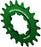 Wheels Manufacturing SOLO-SPEED Cog - 20t, Fits SOLO-SPLINE and SOLO-XD kits, Green