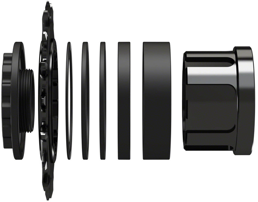 Wheels Mfg SOLO-SPLINE Singlespeed Conversion Kit, Black