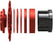 Wheels Mfg SOLO-SPLINE Singlespeed Conversion Kit, Red