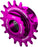Wheels Mfg SOLO-SPLINE Singlespeed Conversion Kit, Purple
