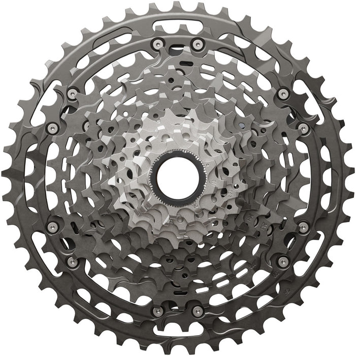 Shimano XTR CS-M9200-12 Cassette - 12-Speed, 9-45t, Hyperglide+, Micro Spline, Gray