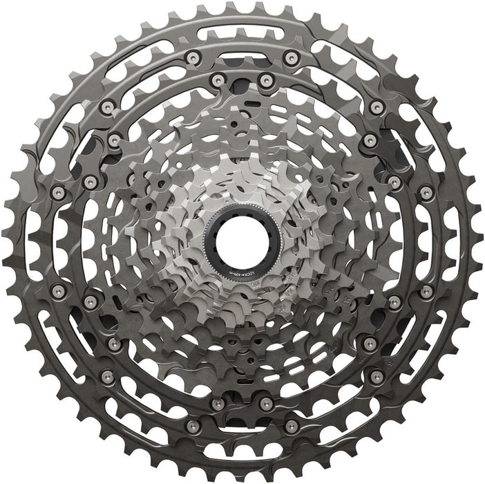 Shimano XTR CS-M9200-12 Cassette - 12-Speed, 10-51t, Hyperglide+, Micro Spline, Gray