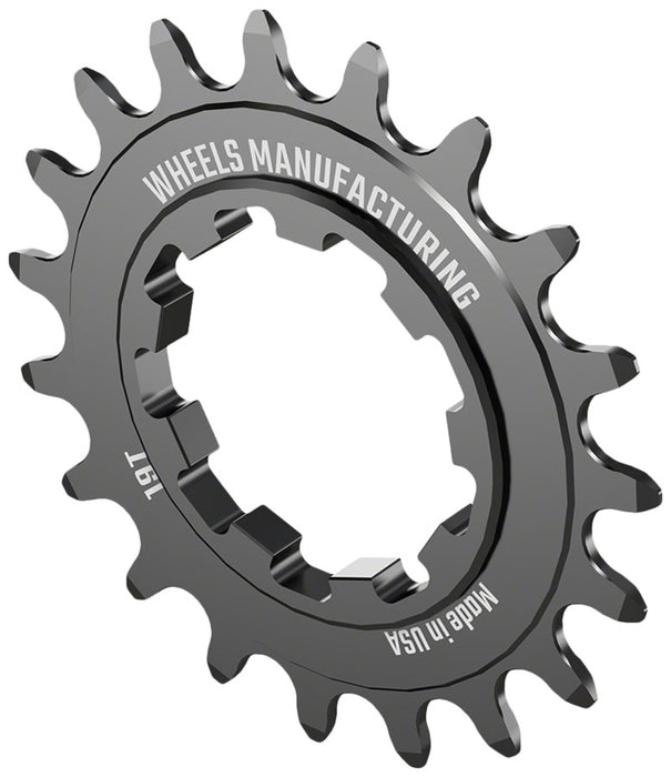 Wheels Mfg SOLO Singlespeed Cog, 19t, Black