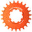 Wheels Manufacturing SOLO-SPEED Cog - 23t, Fits SOLO-SPLINE and SOLO-XD kits, Orange