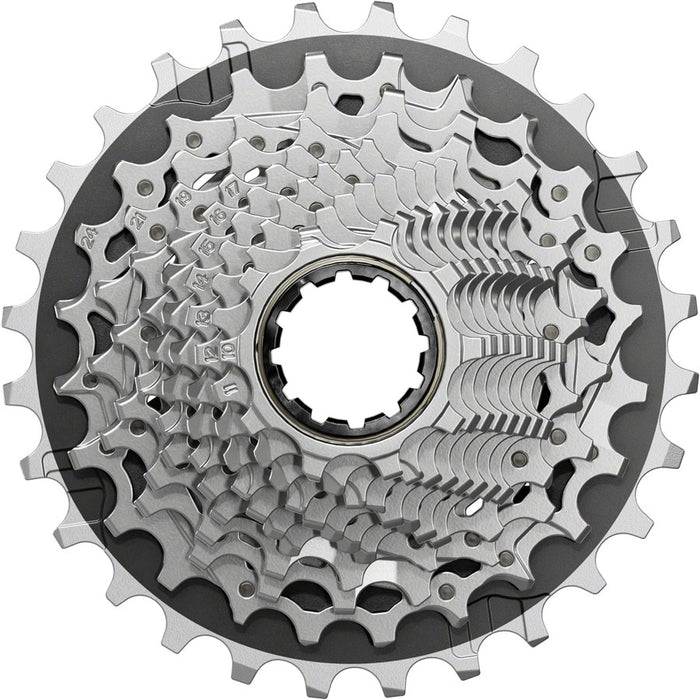 SRAM Force XG-1270 Cassette - 12-Speed, 10-28t, Silver, For XDR Driver Body, E1