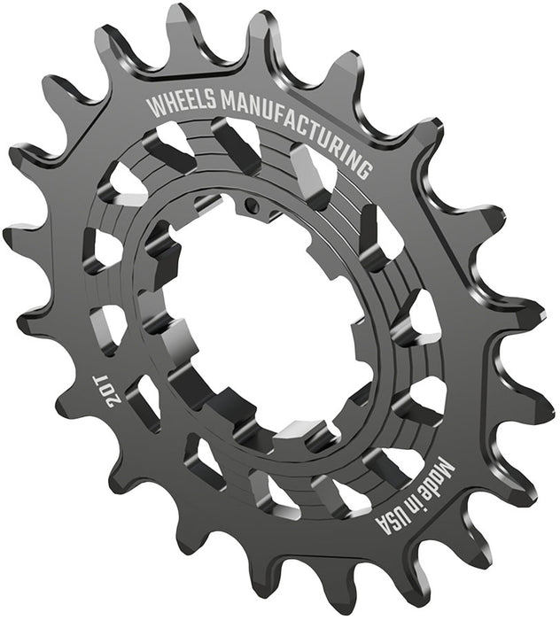 Wheels Mfg SOLO-HG Singlespeed Cog, 20t, Black