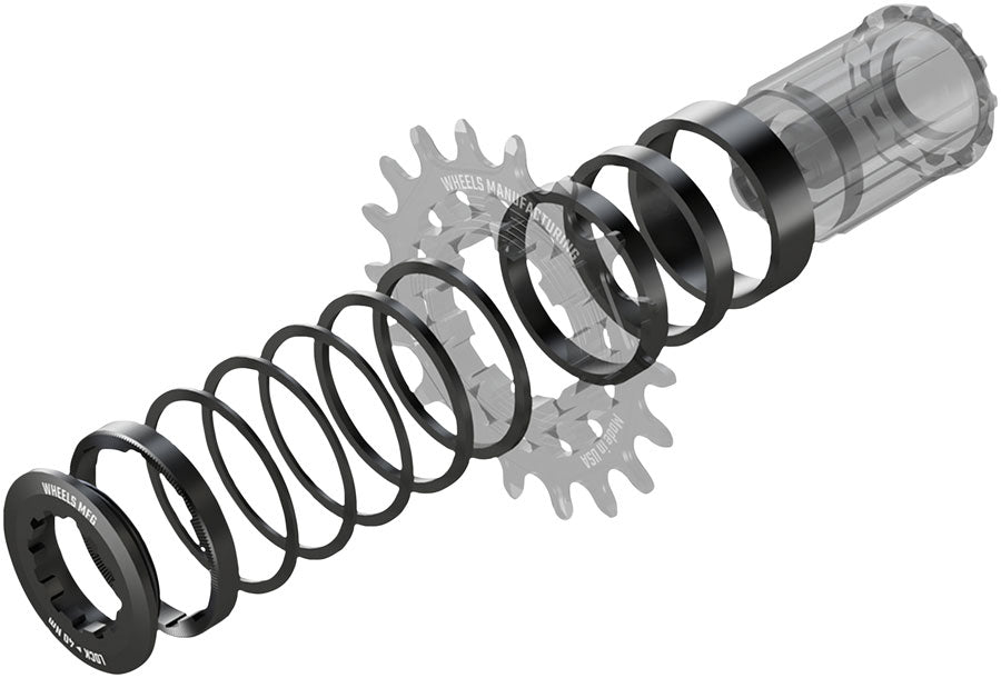 Wheels Mfg SOLO-HG Singlespeed Conversion Kit, Black