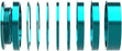 Wheels Manufacturing SOLO-HG Single Speed Conversion Kit - For HG Style Hubs, Teal