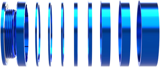 Wheels Manufacturing SOLO-HG Single Speed Conversion Kit - For HG Style Hubs, Blue