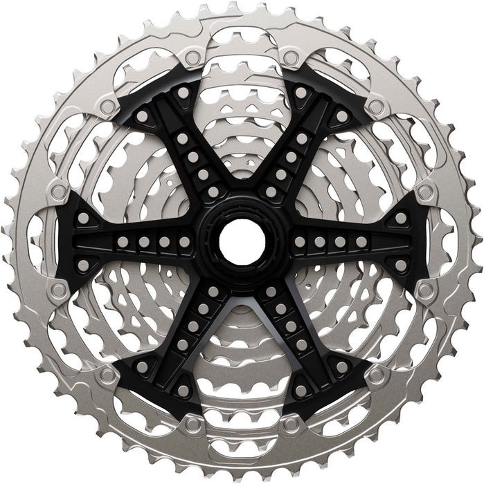 Shimano Deore CS-M6200-12 Cassette - 12-Speed, 10-51t, Hyperglide+, Micro Spline, Silver