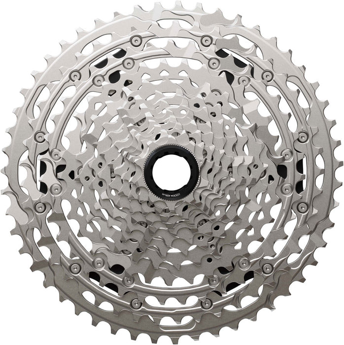 Shimano Deore CS-M6200-12 Cassette - 12-Speed, 10-51t, Hyperglide+, Micro Spline, Silver