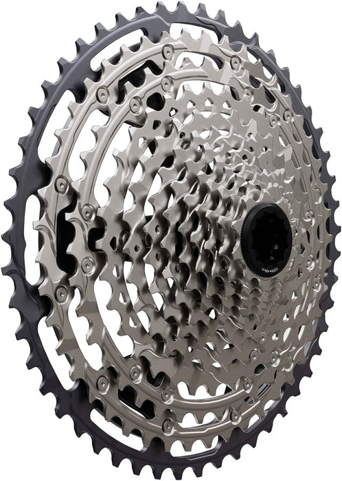 Shimano Deore CS-M7200-12 Cassette - 12-Speed, 10-51t, Hyperglide+, Micro Spline, Silver/Black