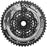 SunRace M993 Cassette - 9-Speed, 11-50t, Alloy Spider and Lockring, ED Black