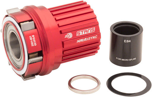 Stan's Freehub Body Kit, Durasync 6-Pawl, Neo, MS - Red