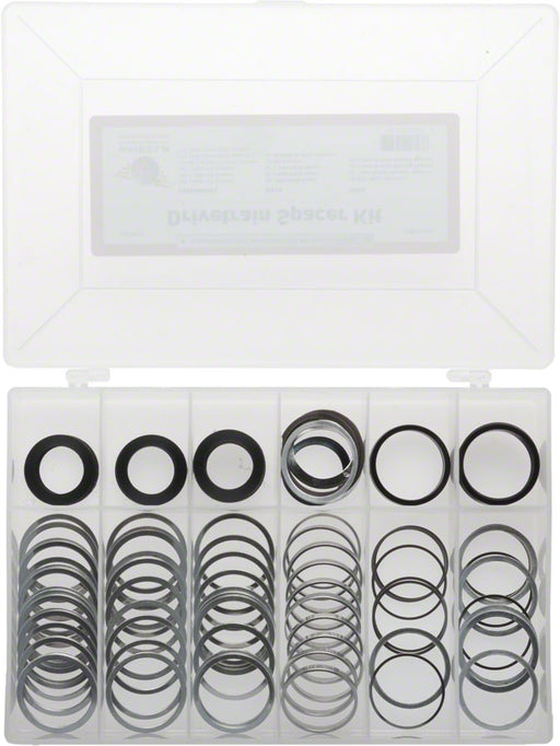 Wheels Manufacturing Drivetrain Spacer Kit, 139 Pieces