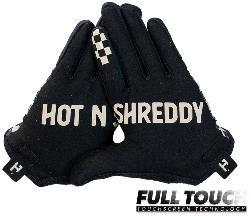 Handup Most Days Gloves - Checkered Black/Tan, Large