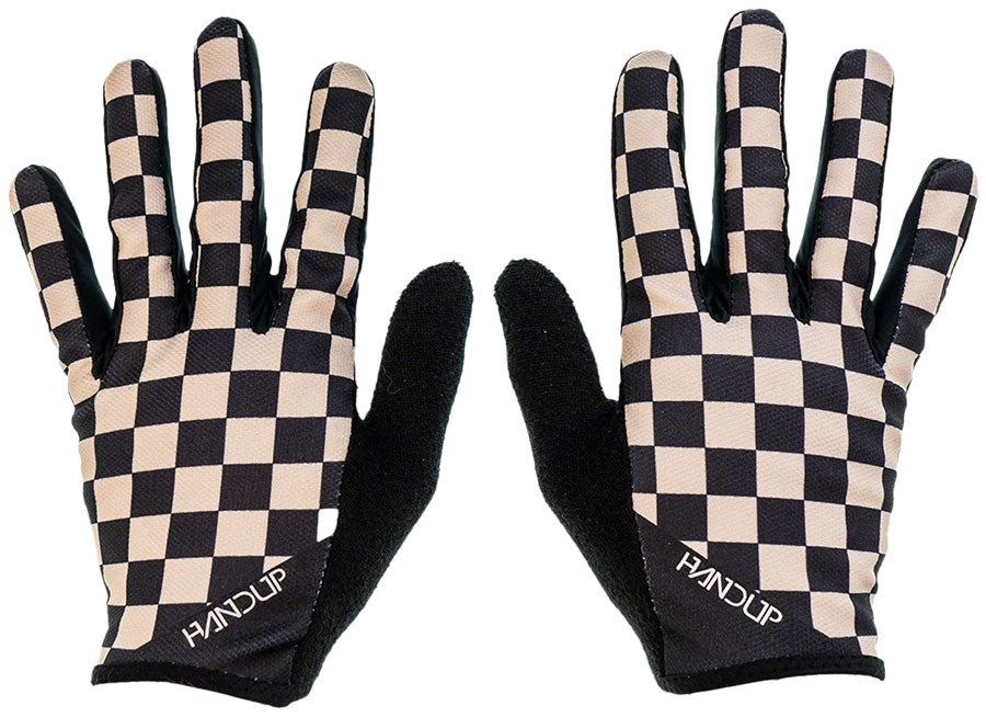 Handup Most Days Gloves - Checkered Black/Tan, Xlarge