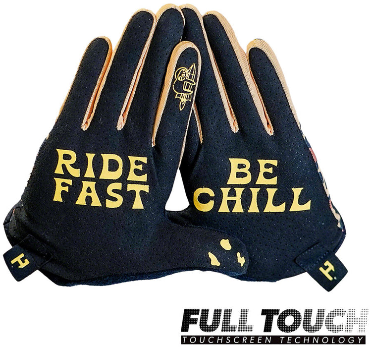 Handup Vented Gloves - Chill Cheetah, Xlarge
