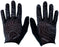 Handup Vented Gloves - Topo Map Black, Small